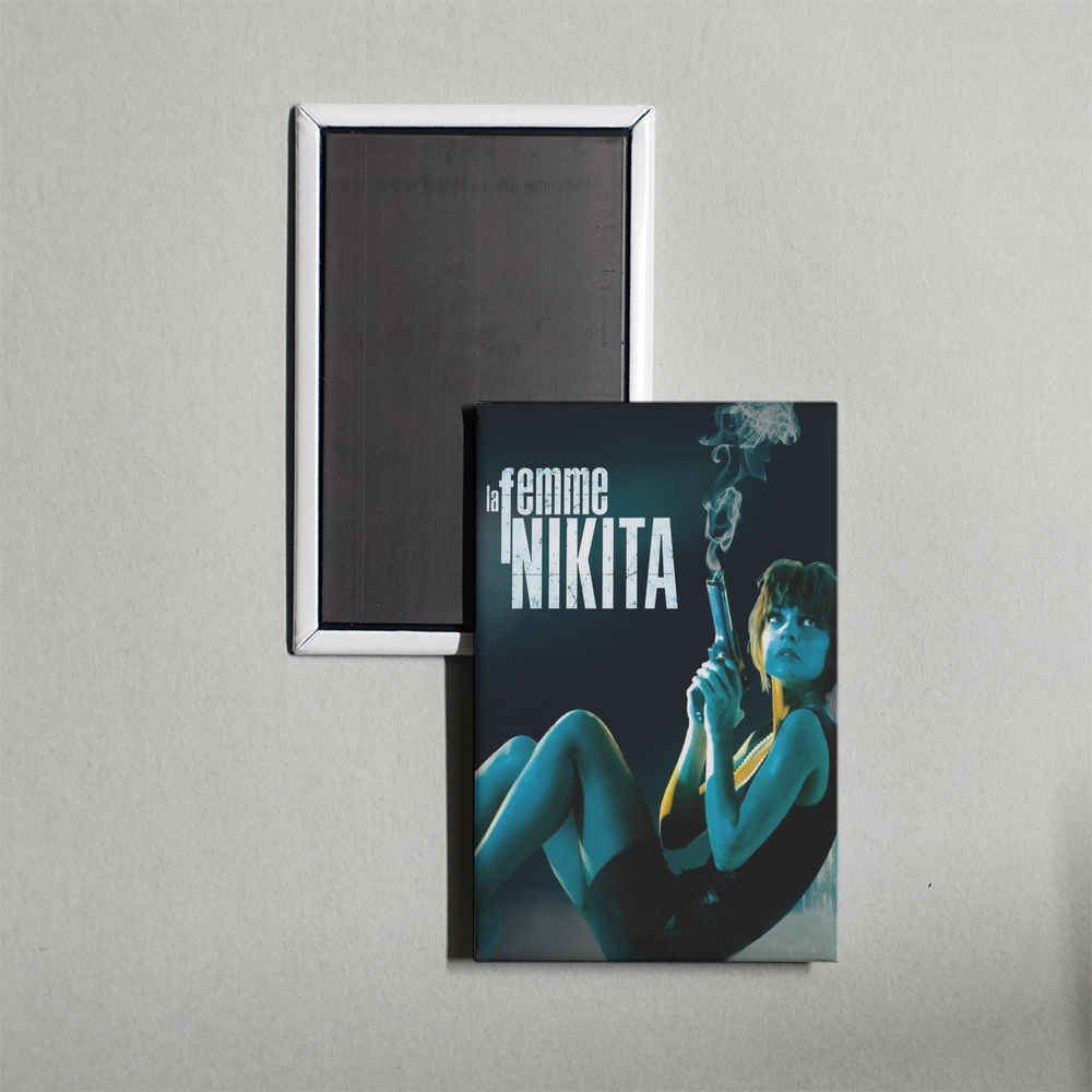La Femme Nikita Mini Movie Fridge Magnet
