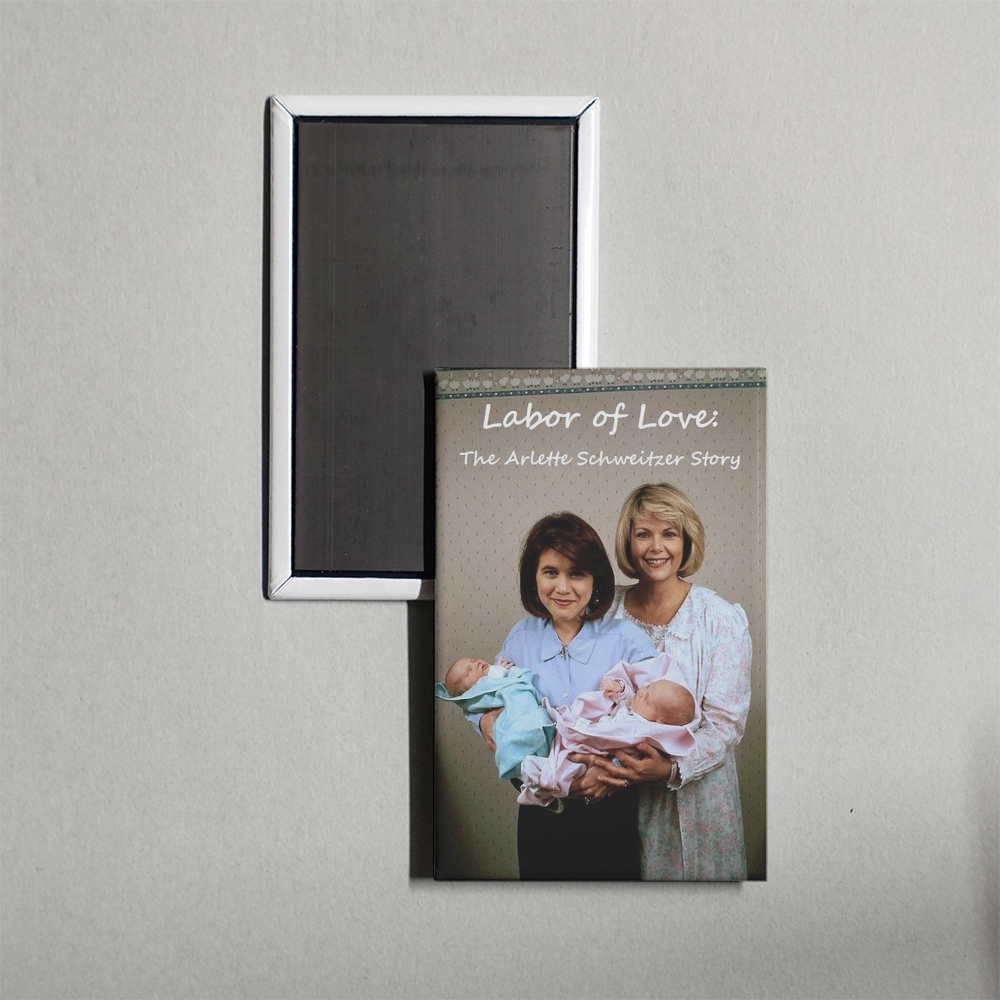Labor of Love The Arlette Schweitzer Story Mini Movie Fridge Magnet