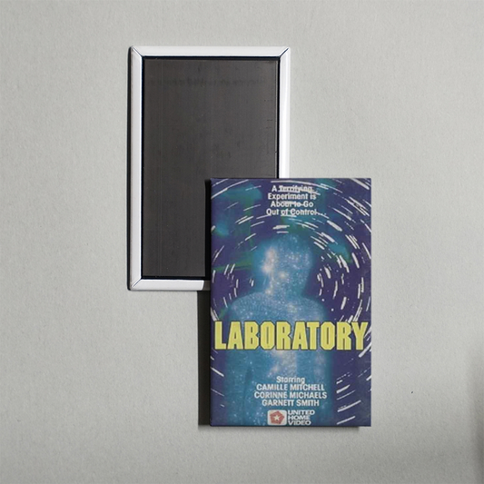 Laboratory Mini Movie Fridge Magnet