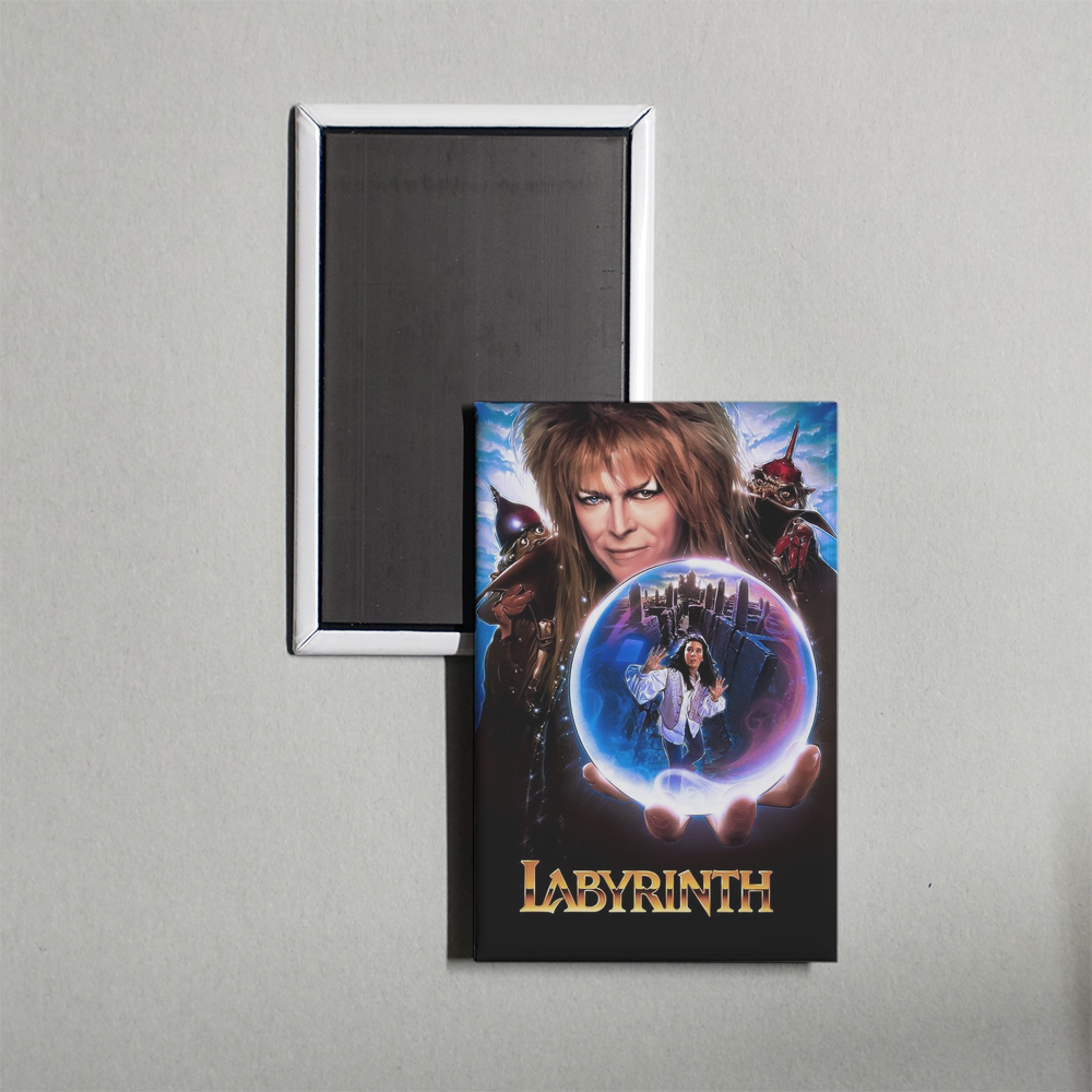 Labyrinth Mini Movie Fridge Magnet