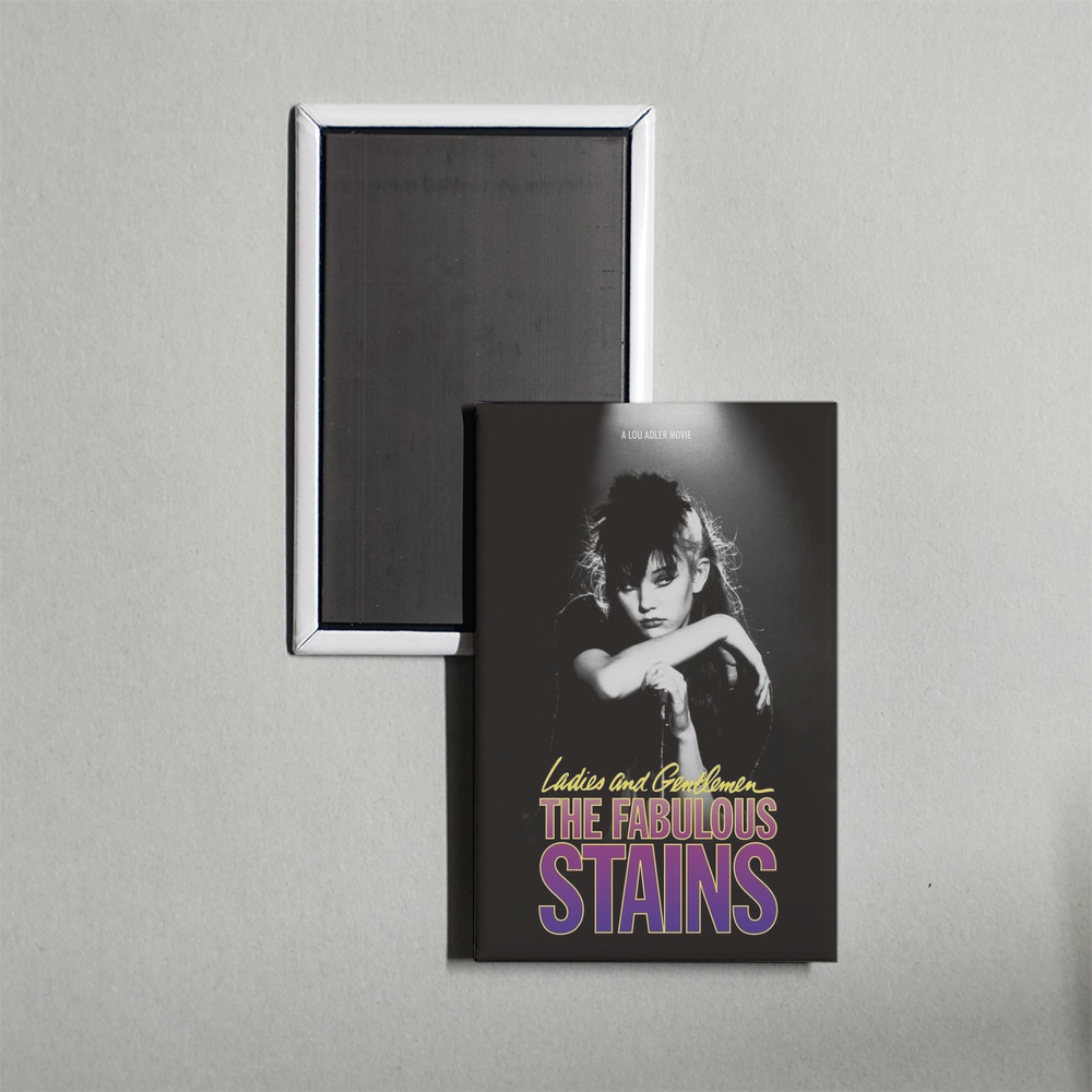 Ladies and Gentlemen, the Fabulous Stains Mini Movie Fridge Magnet