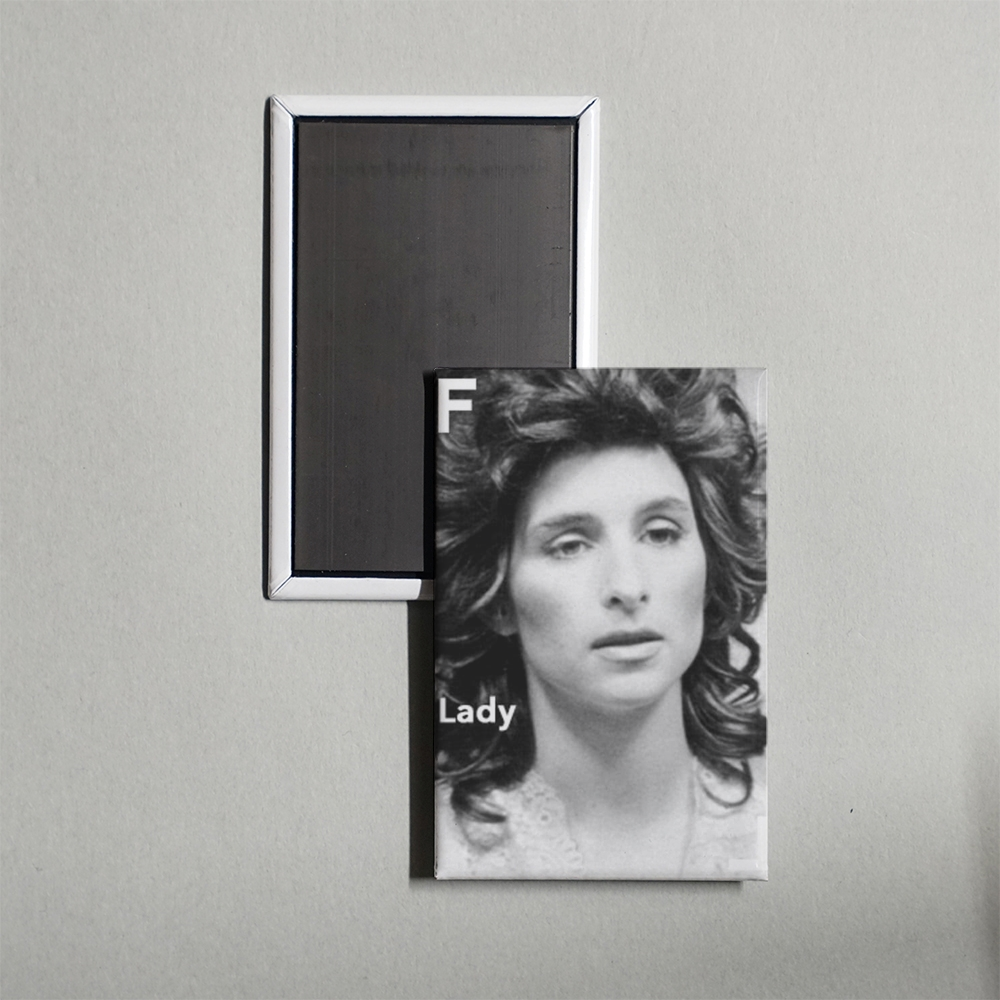 Lady Mini Movie Fridge Magnet