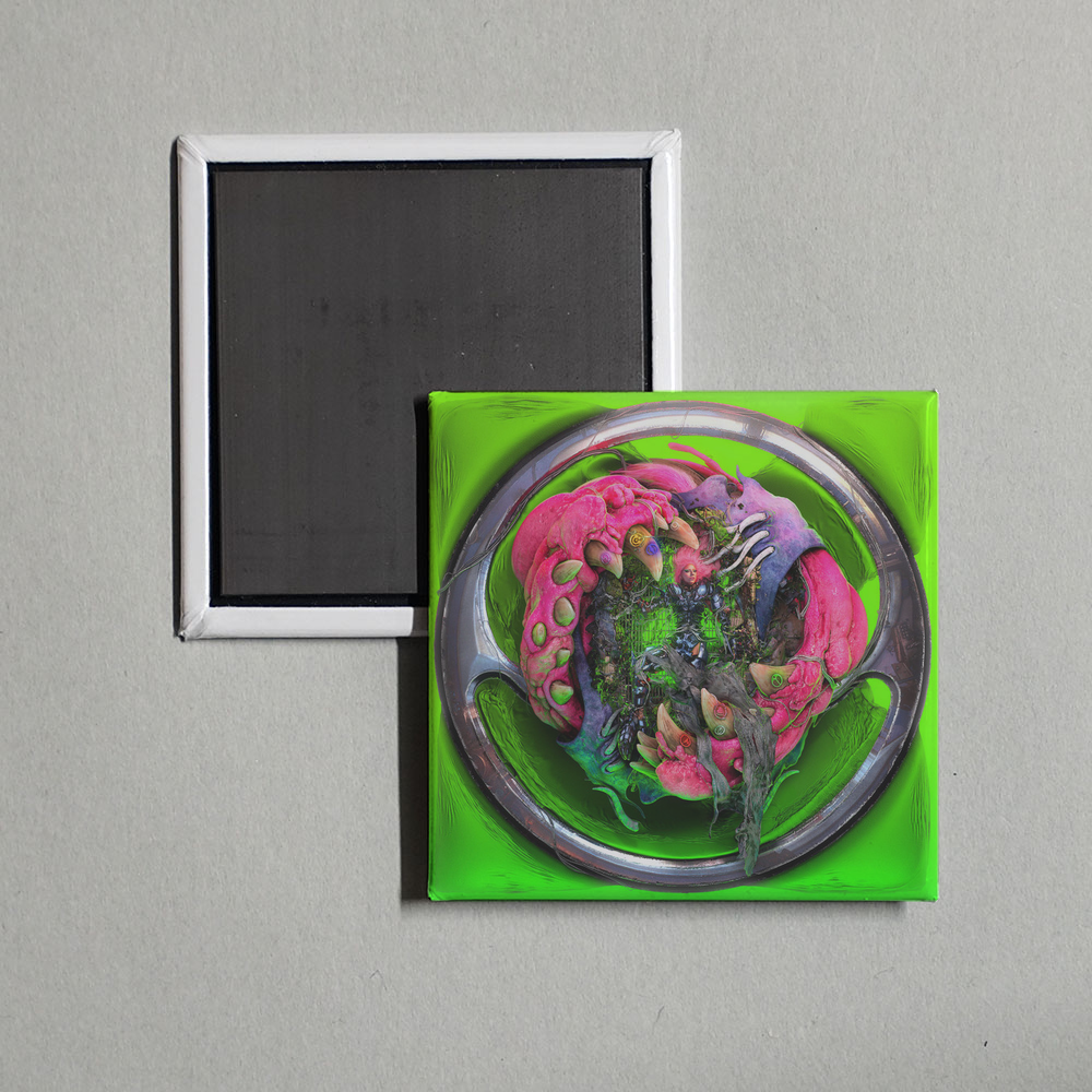 Lady Gaga - Dawn Of Chromatica Album Cover Fridge Magnet