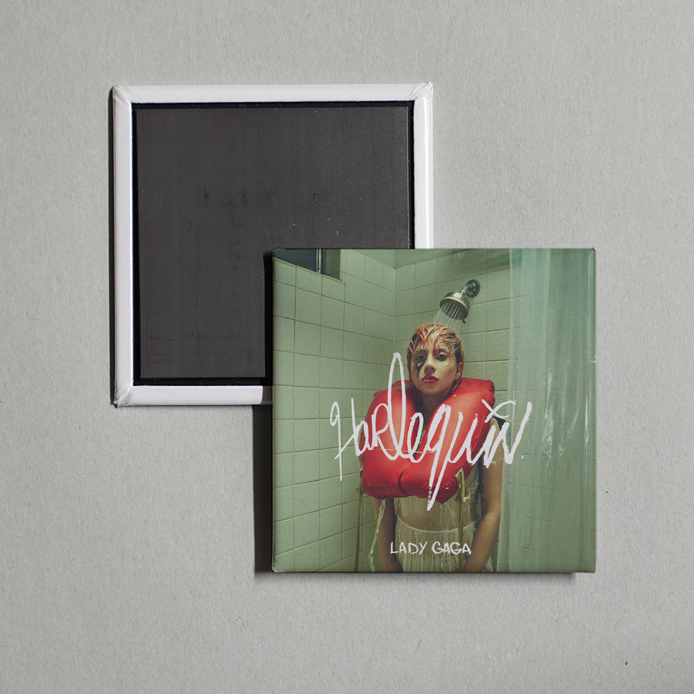 Lady Gaga - Harlequin Album Cover Fridge Magnet