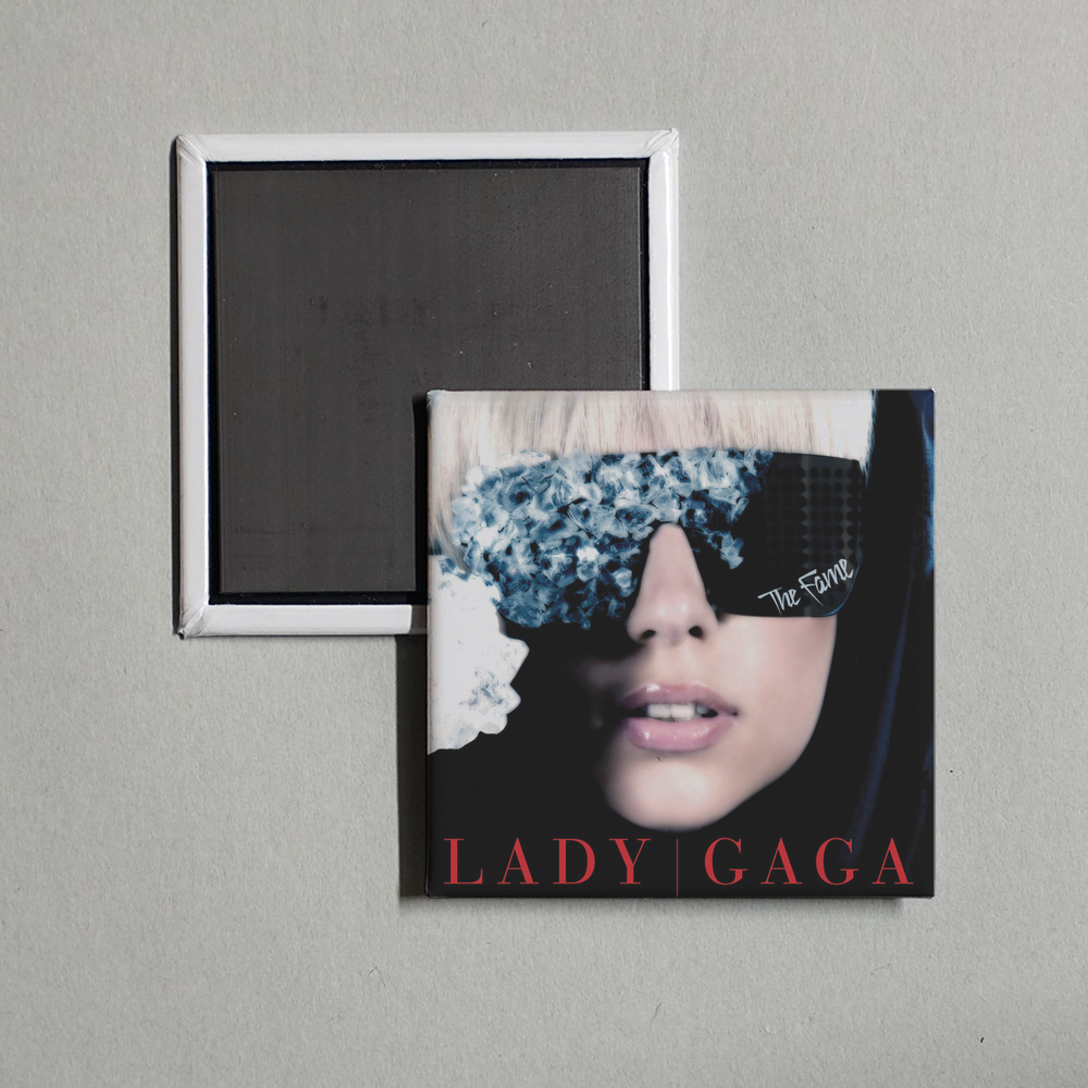 Lady Gaga - The Fame Album Cover Fridge Magnet