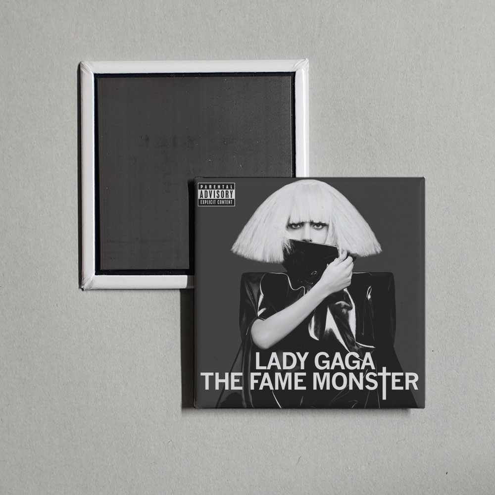Lady Gaga - The Fame Monster (Deluxe Edition) Album Cover Fridge Magnet