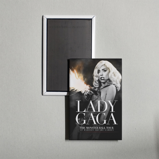 Lady Gaga Presents The Monster Ball Tour at Madison Square Garden Mini Movie Fridge Magnet