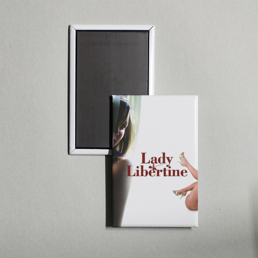 Lady Libertine Mini Movie Fridge Magnet
