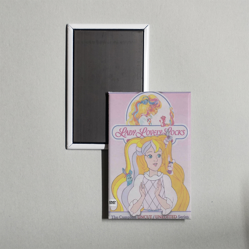 Lady Lovely Locks and the Pixietails TV Show Fridge Magnet