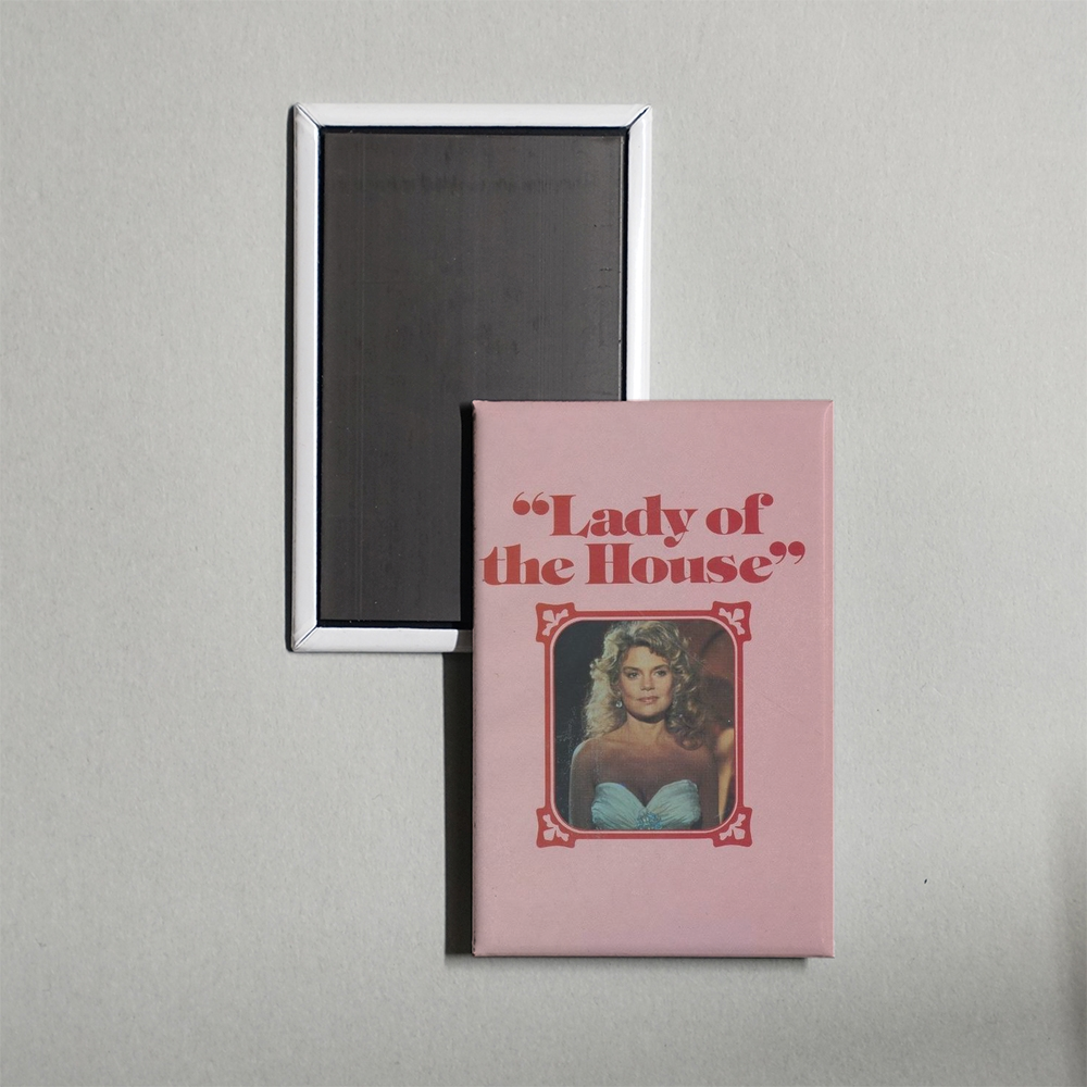 Lady of the House Mini Movie Fridge Magnet
