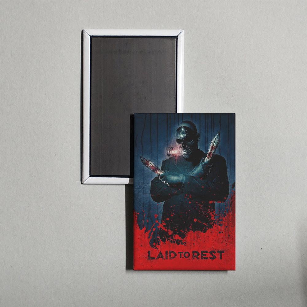 Laid to Rest Mini Movie Fridge Magnet