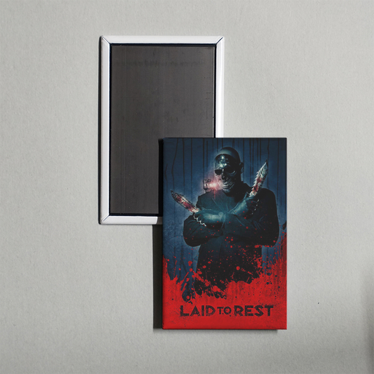 Laid to Rest Mini Movie Fridge Magnet