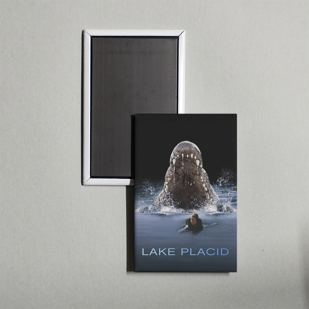 Lake Placid Mini Movie Fridge Magnet