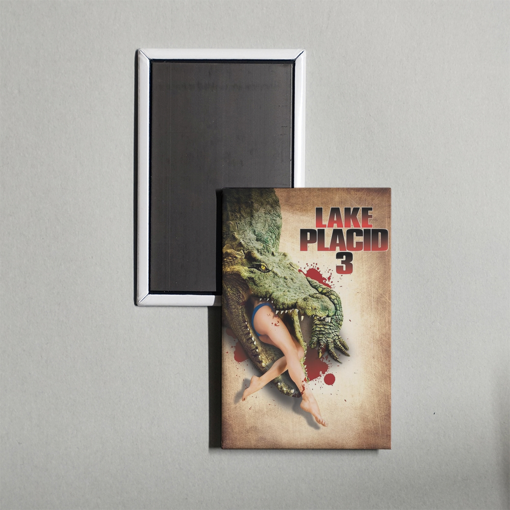 Lake Placid 3 Mini Movie Fridge Magnet