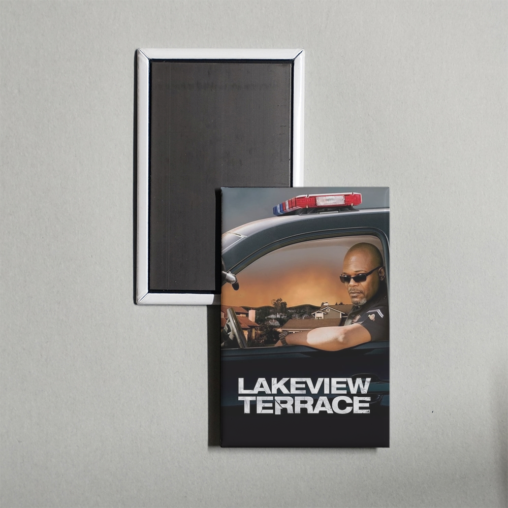 Lakeview Terrace Mini Movie Fridge Magnet