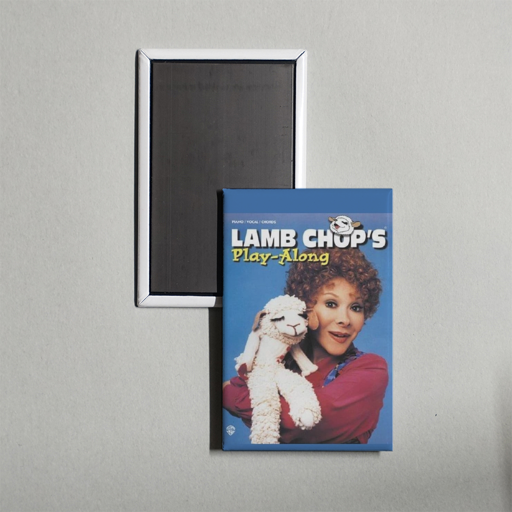 Lamb Chop's Play-Along TV Show Fridge Magnet