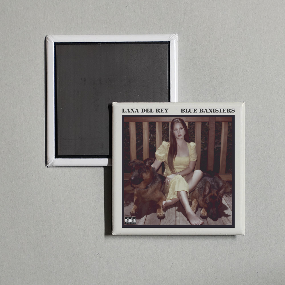 Lana Del Rey - Blue Banisters Album Cover Fridge Magnet