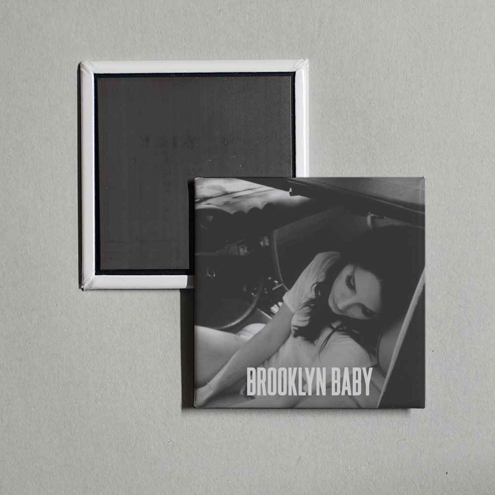 Lana Del Rey - Brooklyn Baby Album Cover Fridge Magnet