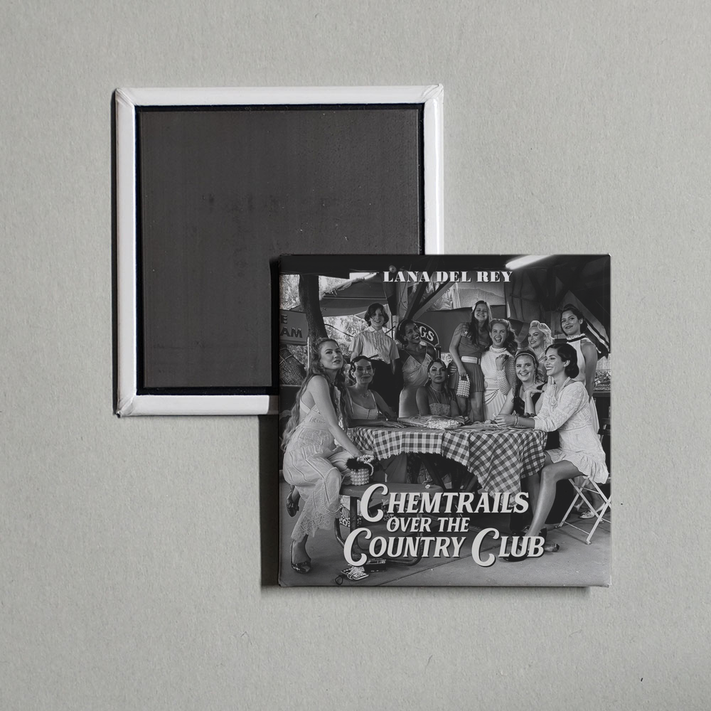 Lana Del Rey - Chemtrails Over The Country Club Album Cover Fridge Magnet