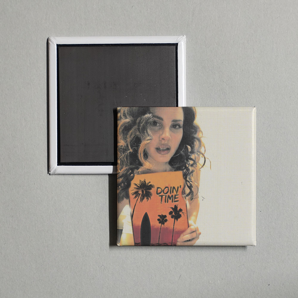 Lana Del Rey - Doin' Time Album Cover Fridge Magnet