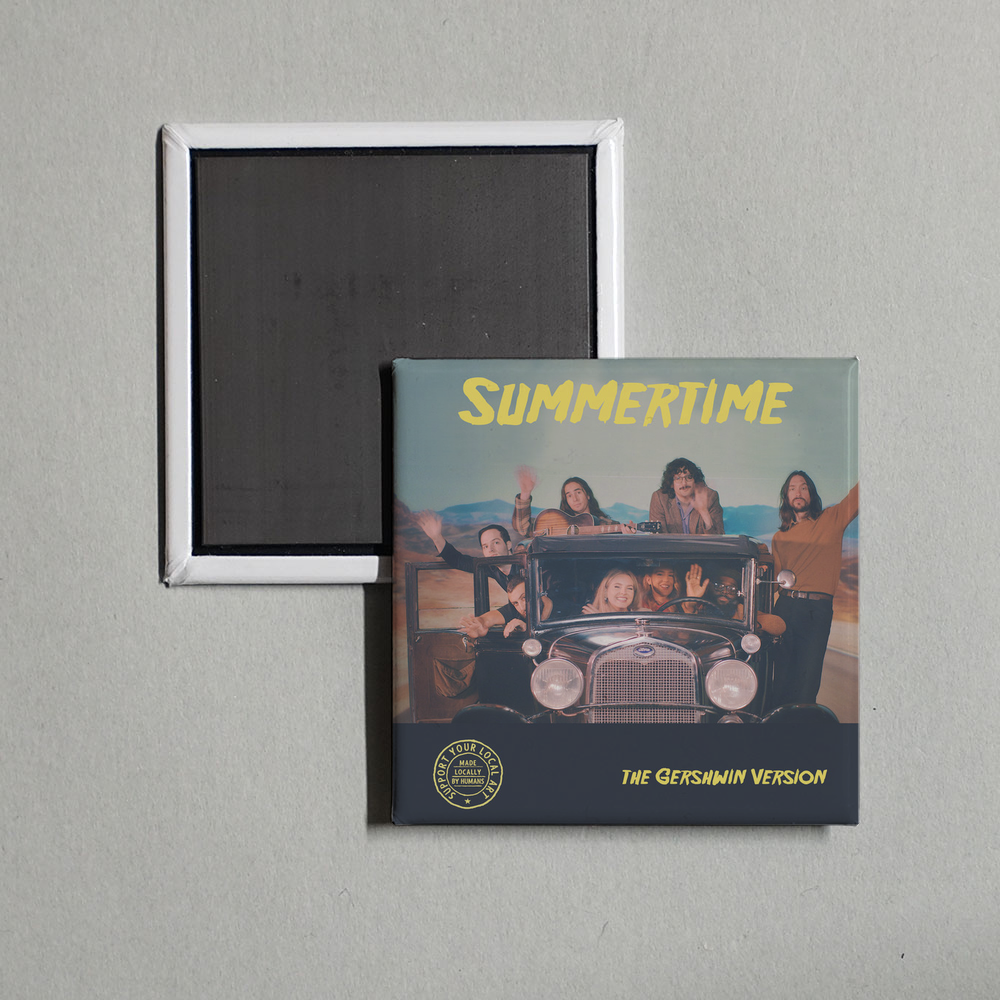 Lana Del Rey - Summertime The Gershwin Version Album Cover Fridge Magnet