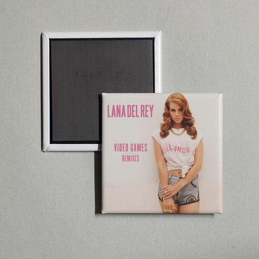 Lana Del Rey - Video Games Remixes Album Cover Fridge Magnet