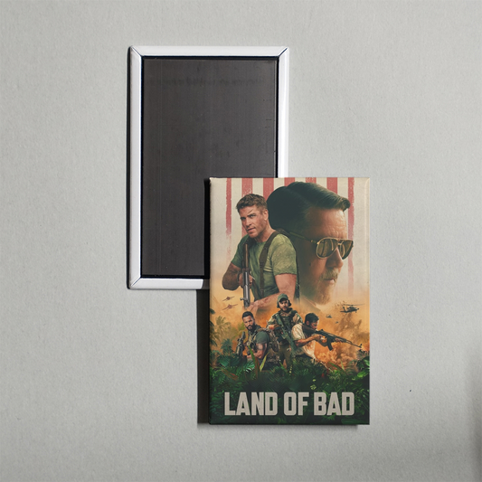Land of Bad Mini Movie Fridge Magnet