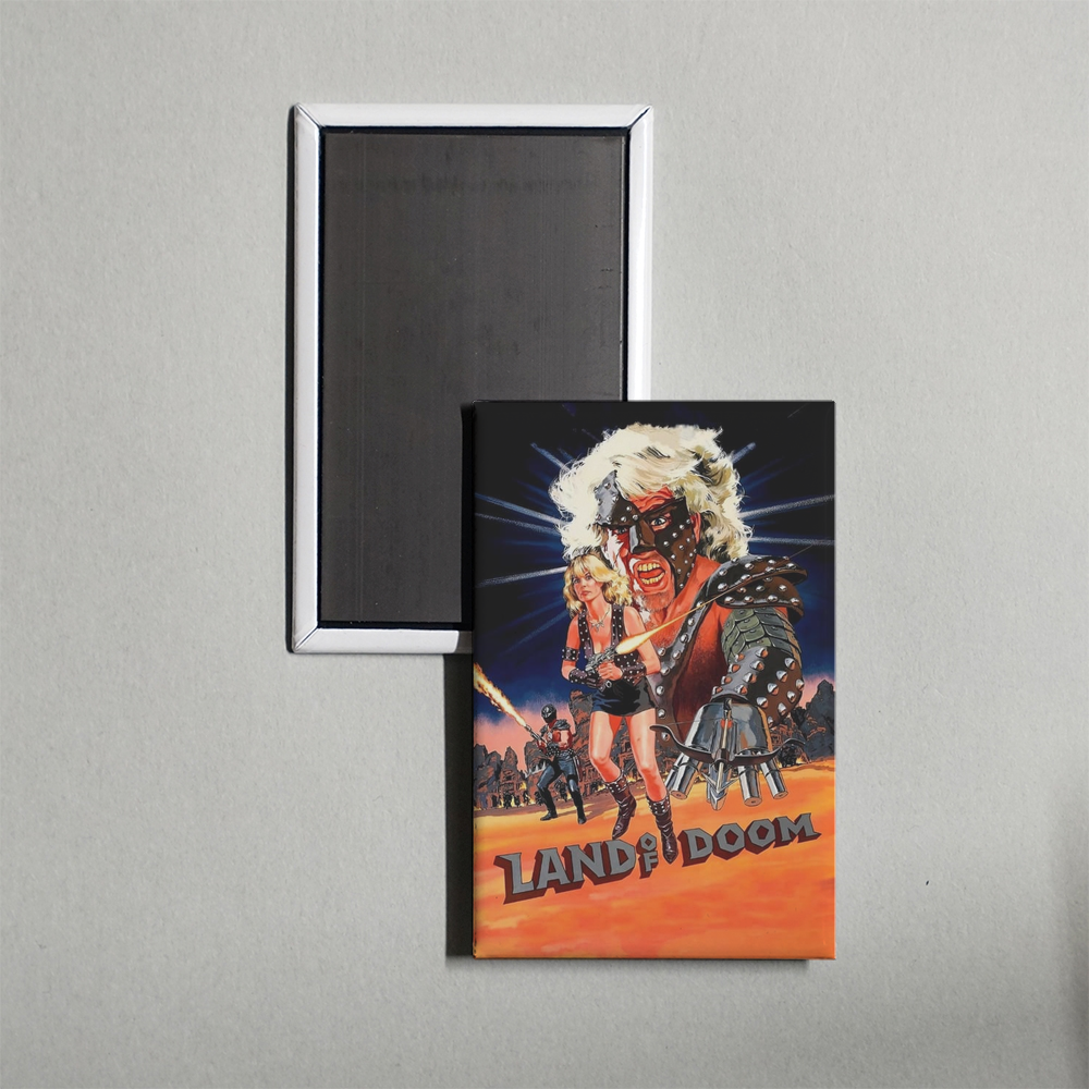 Land of Doom Mini Movie Fridge Magnet