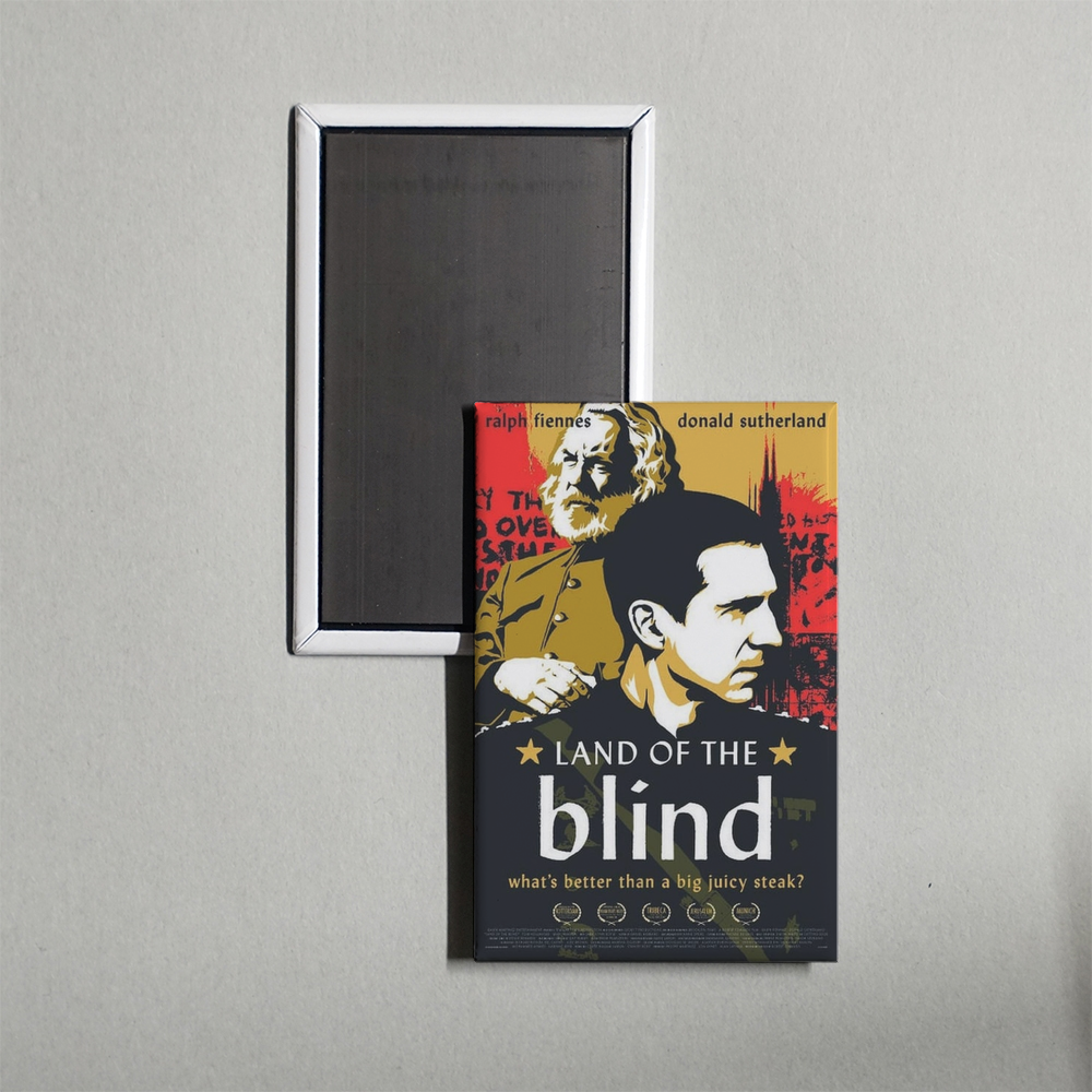 Land of the Blind Mini Movie Fridge Magnet