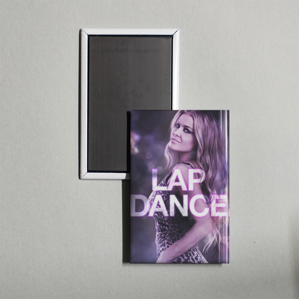 Lap Dance Mini Movie Fridge Magnet