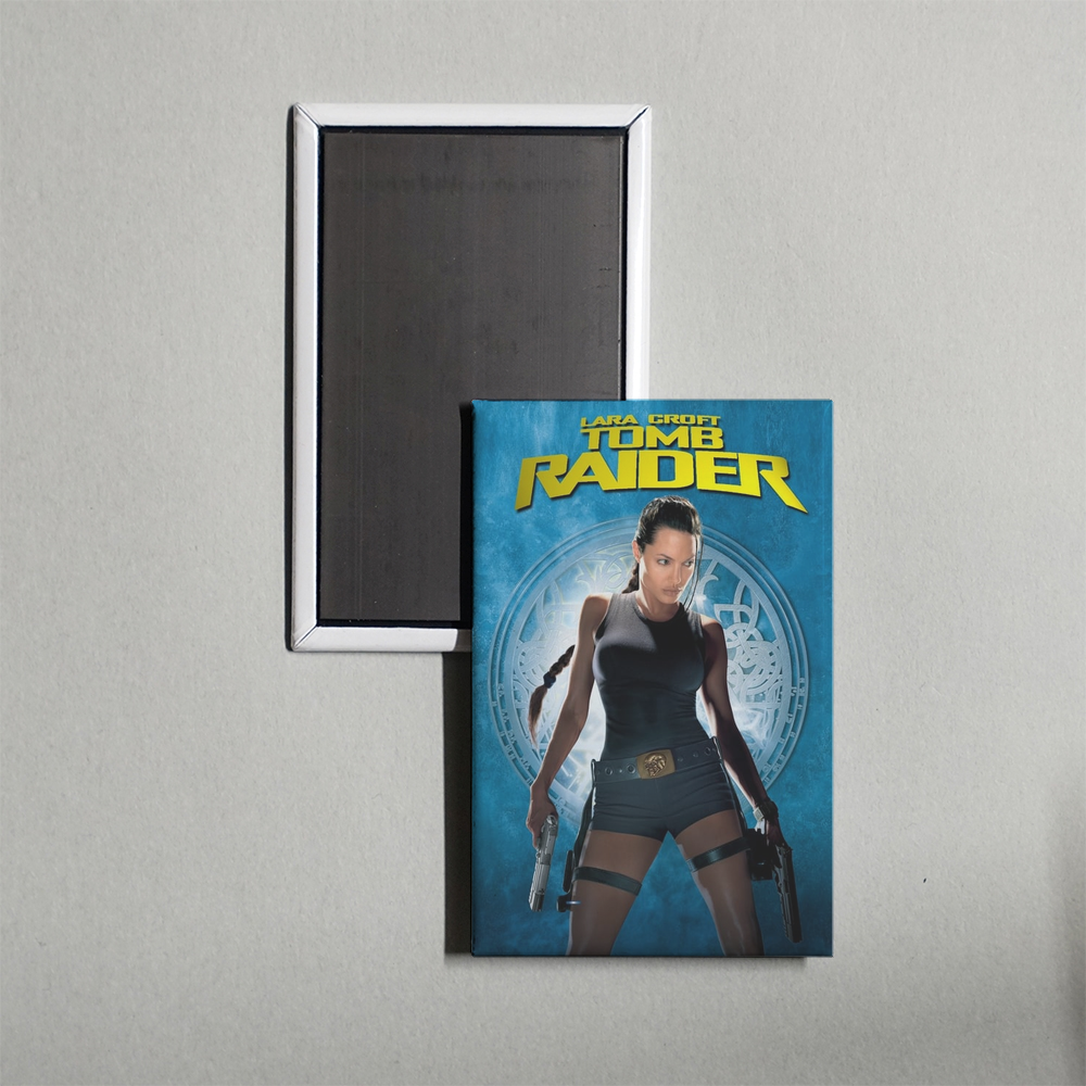 Lara Croft Tomb Raider Mini Movie Fridge Magnet