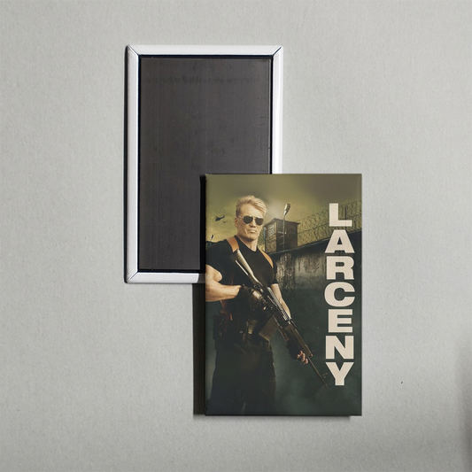 Larceny Mini Movie Fridge Magnet