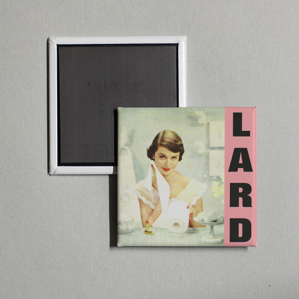 Lard - Pure Chewing Satisfaction Album Cover Fridge Magnet