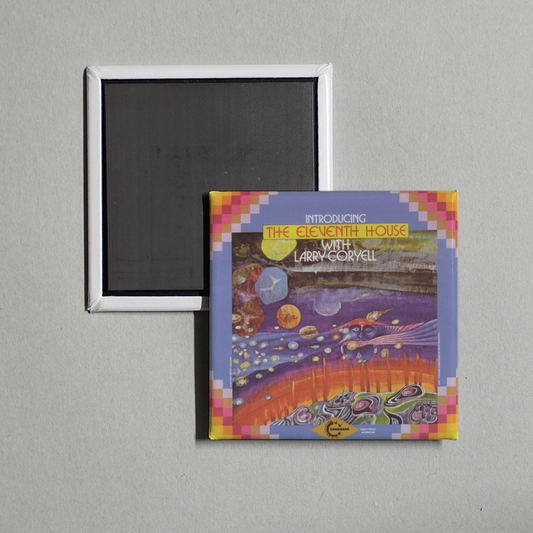Larry Coryell - Eleventh House With Larry Coryell Album Cover Fridge Magnet