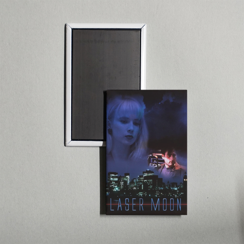 Laser Moon Mini Movie Fridge Magnet