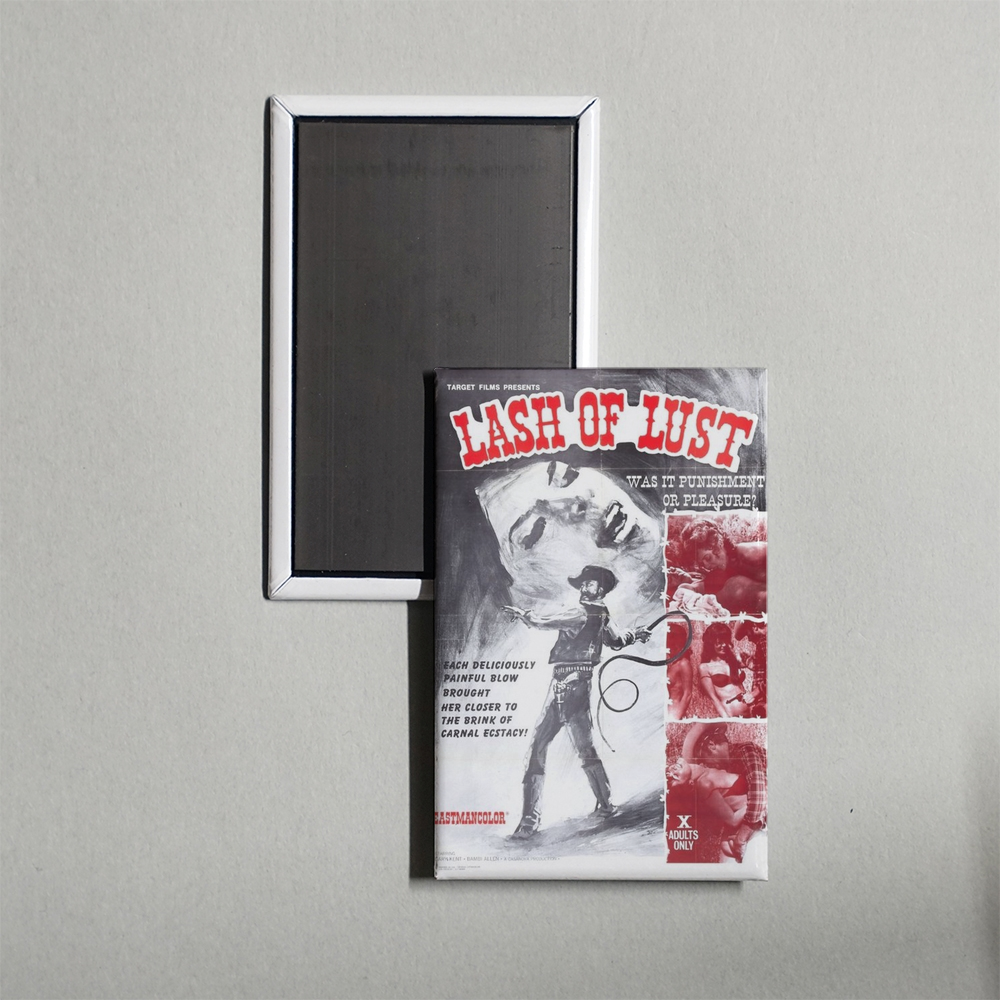 Lash of Lust Mini Movie Fridge Magnet