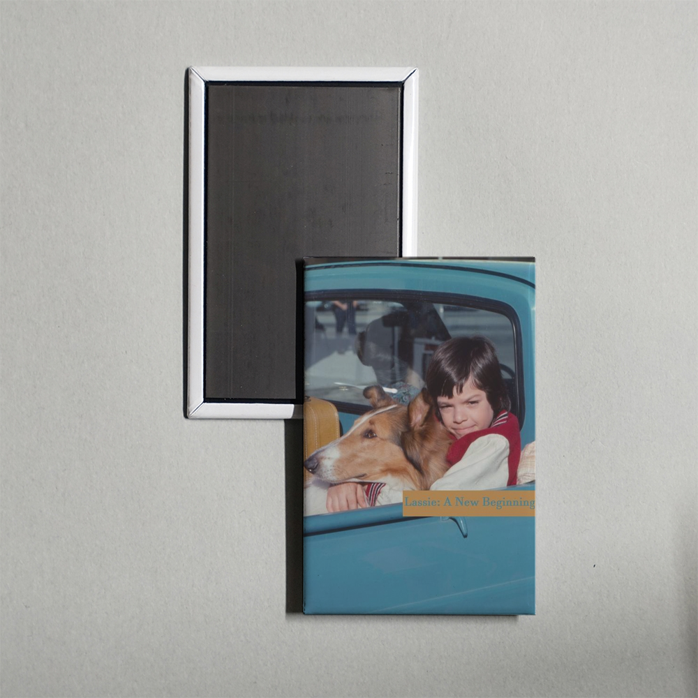 Lassie The New Beginning Mini Movie Fridge Magnet