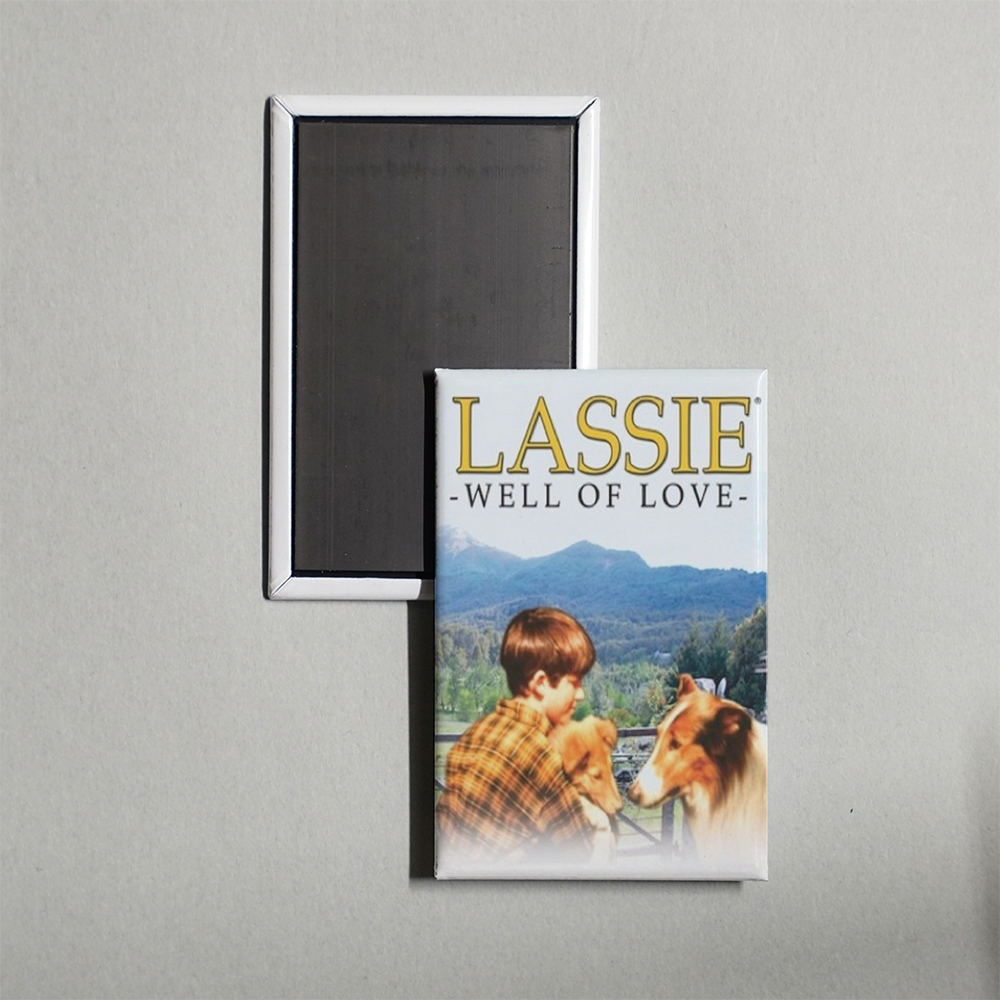 Lassie Well of Love Mini Movie Fridge Magnet