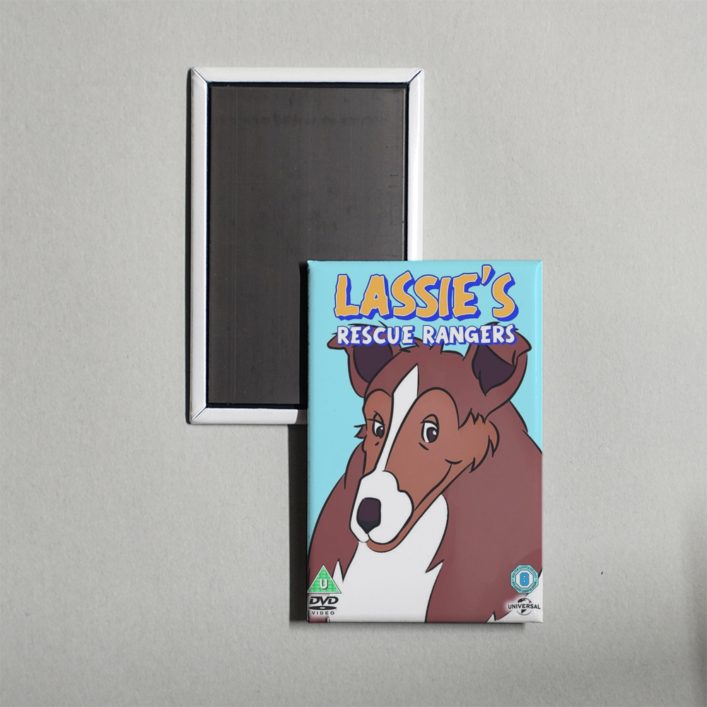 Lassie's Rescue Rangers TV Show Fridge Magnet