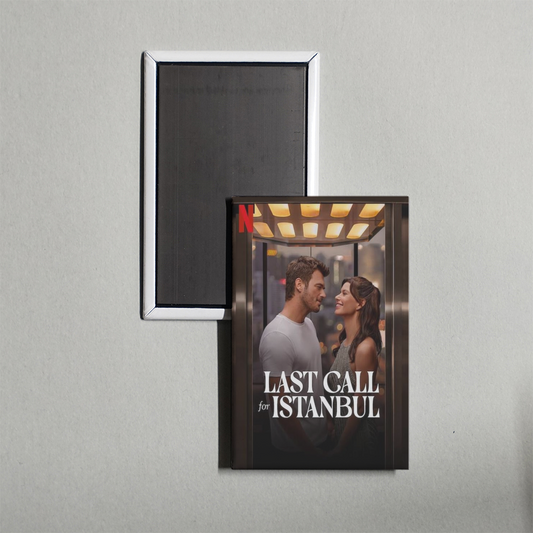 Last Call for Istanbul Mini Movie Fridge Magnet