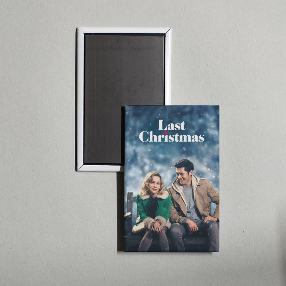 Last Christmas Mini Movie Fridge Magnet