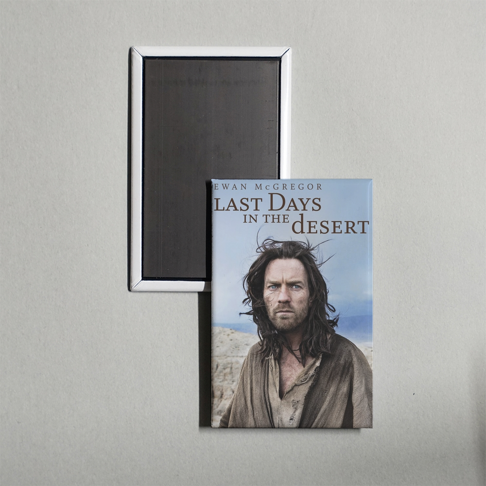 Last Days in the Desert Mini Movie Fridge Magnet
