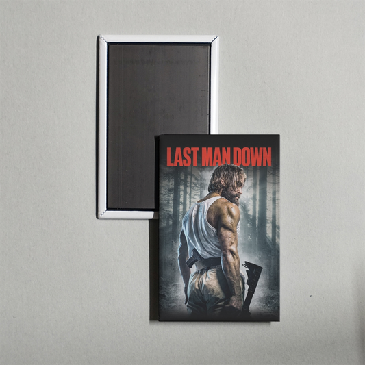 Last Man Down Mini Movie Fridge Magnet