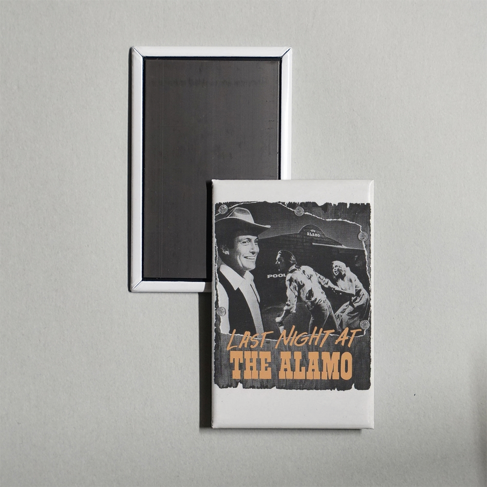 Last Night at the Alamo Mini Movie Fridge Magnet