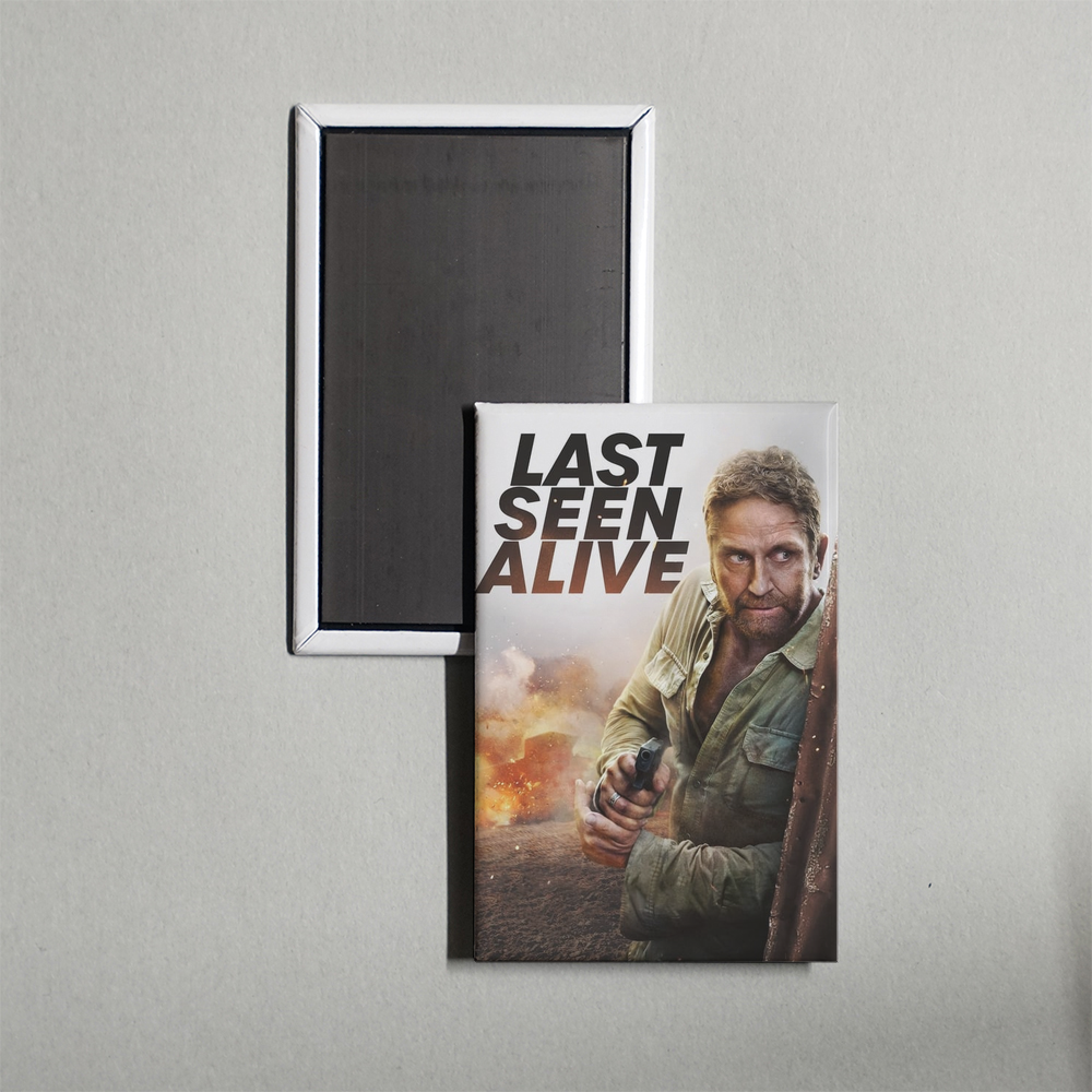 Last Seen Alive Mini Movie Fridge Magnet