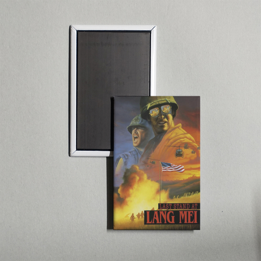 Last Stand at Lang Mei Mini Movie Fridge Magnet