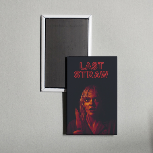 Last Straw Mini Movie Fridge Magnet