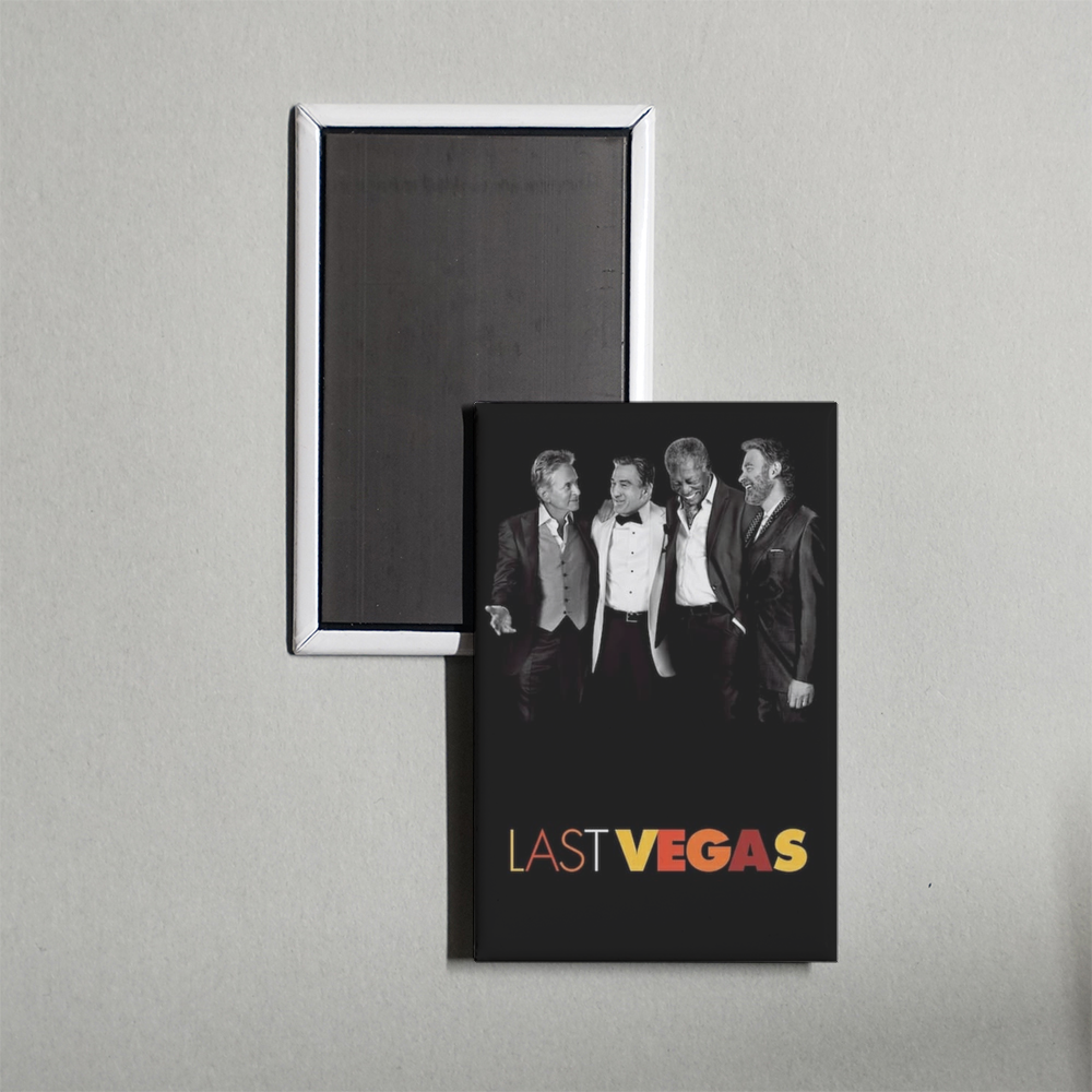 Last Vegas Mini Movie Fridge Magnet