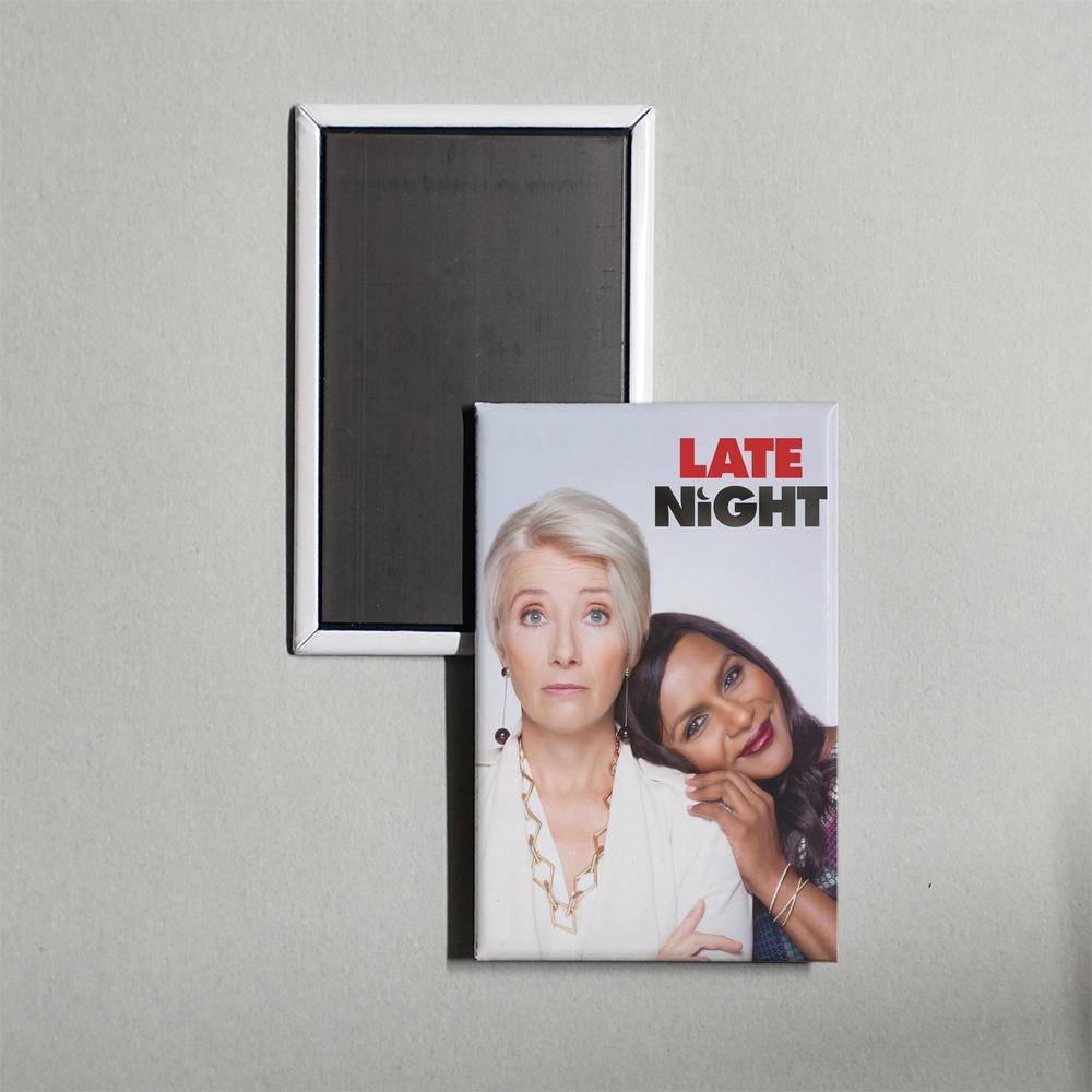 Late Night Mini Movie Fridge Magnet