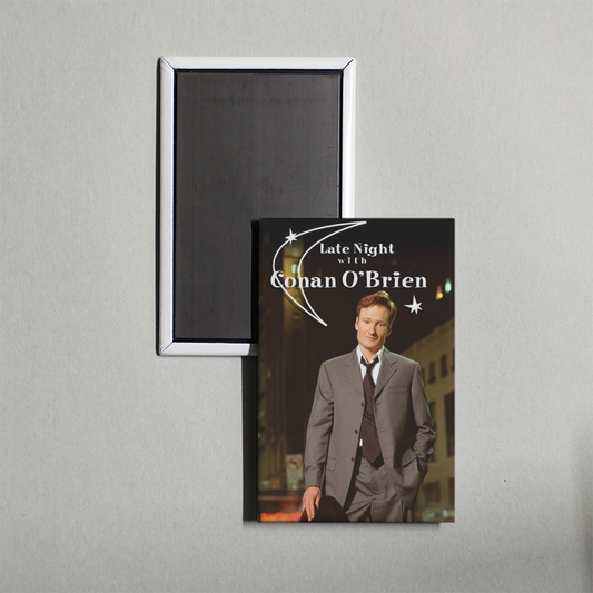 Late Night with Conan O'Brien TV Show Fridge Magnet